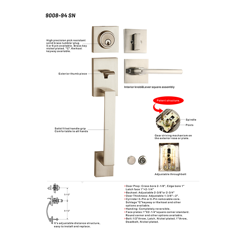 077701 ANSI G1 Deadbolt
